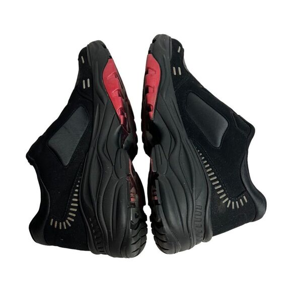 ZARA MAN sneakers Shoes Size EU 43 US 10 Black / Red Lace Up Fashion Casual - Picture 8 of 11